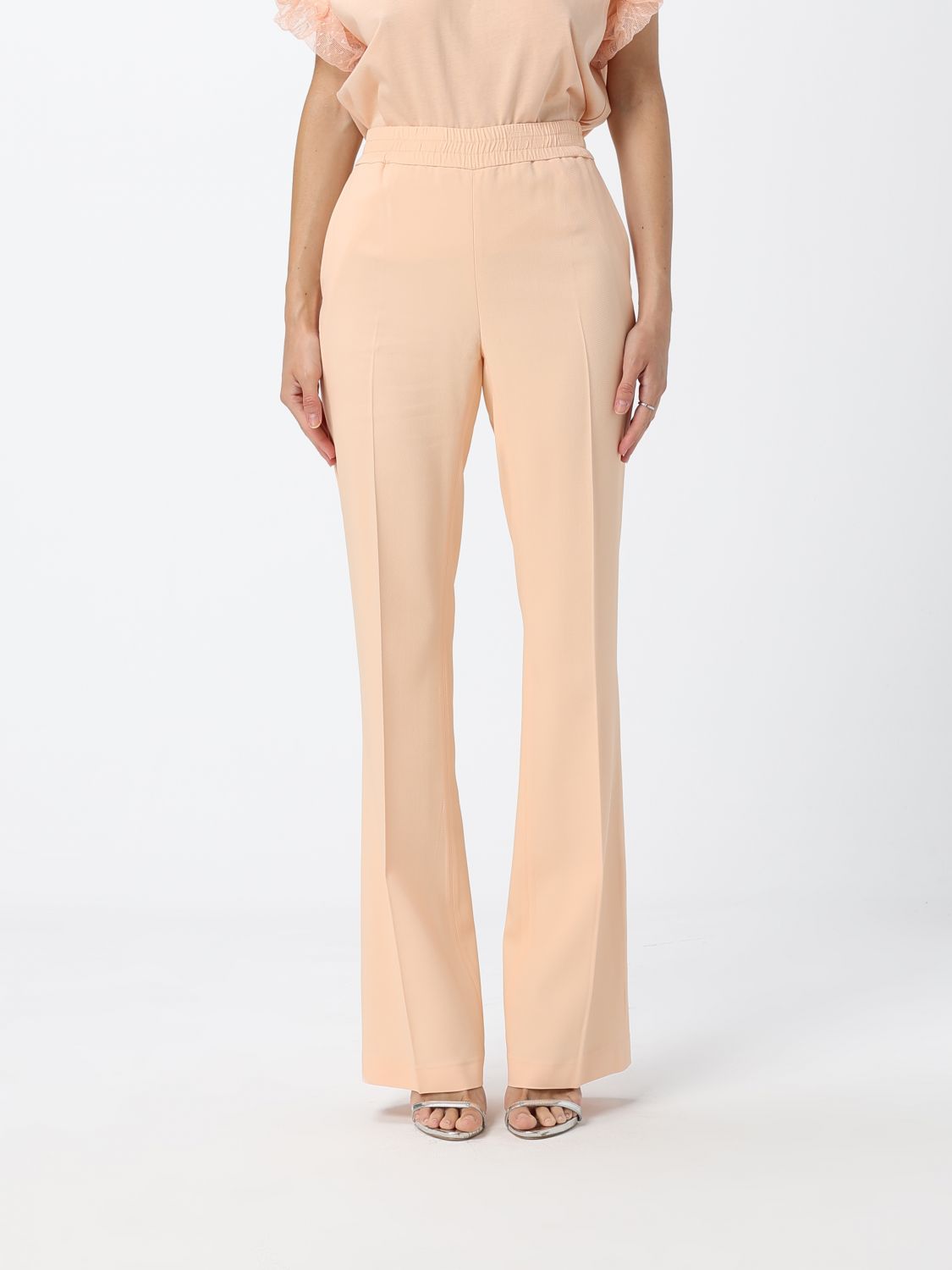 Twinset Pantaloni in misto viscosa