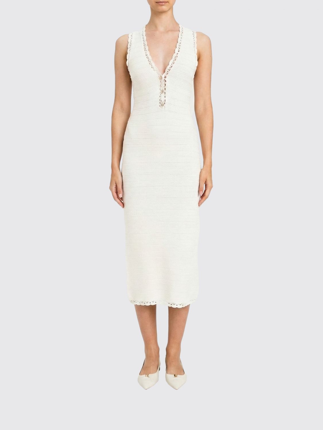 Twinset Viskose-Strickkleid