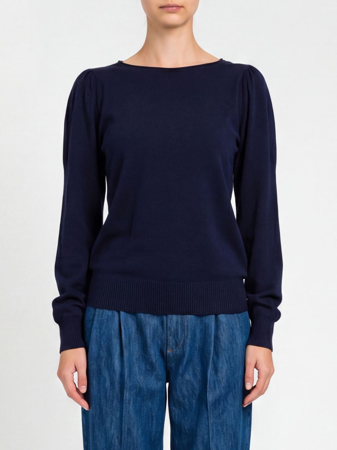 Twinset Maglia in viscosa con dettaglio gioiello