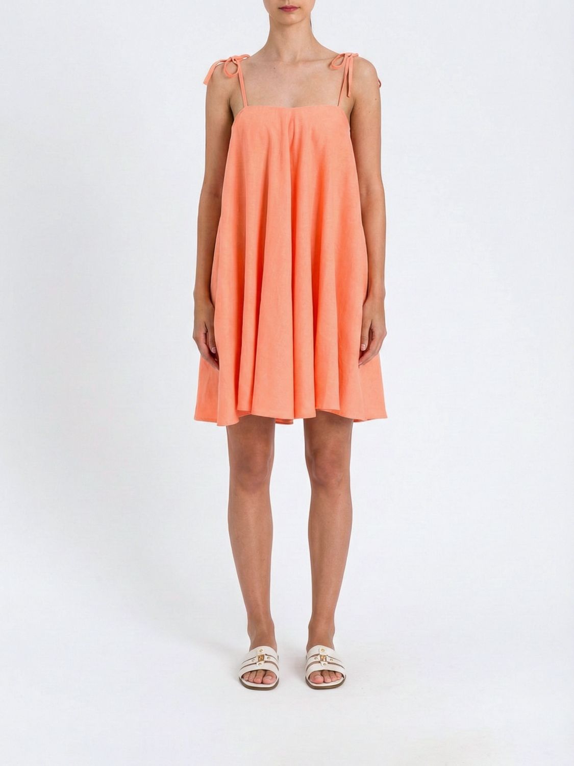 Twinset Linen Blend Dress