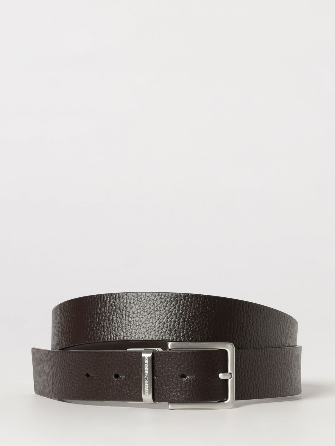 EMPORIO ARMANI Cintura Uomo colore Marrone
