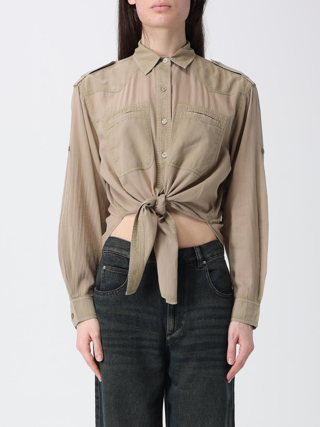 ISABEL MARANT ETOILE Valiane Cotton Shirt　ISABEL MARANT ETOILE ヴァリアンヌ コットン シャツ ISABEL