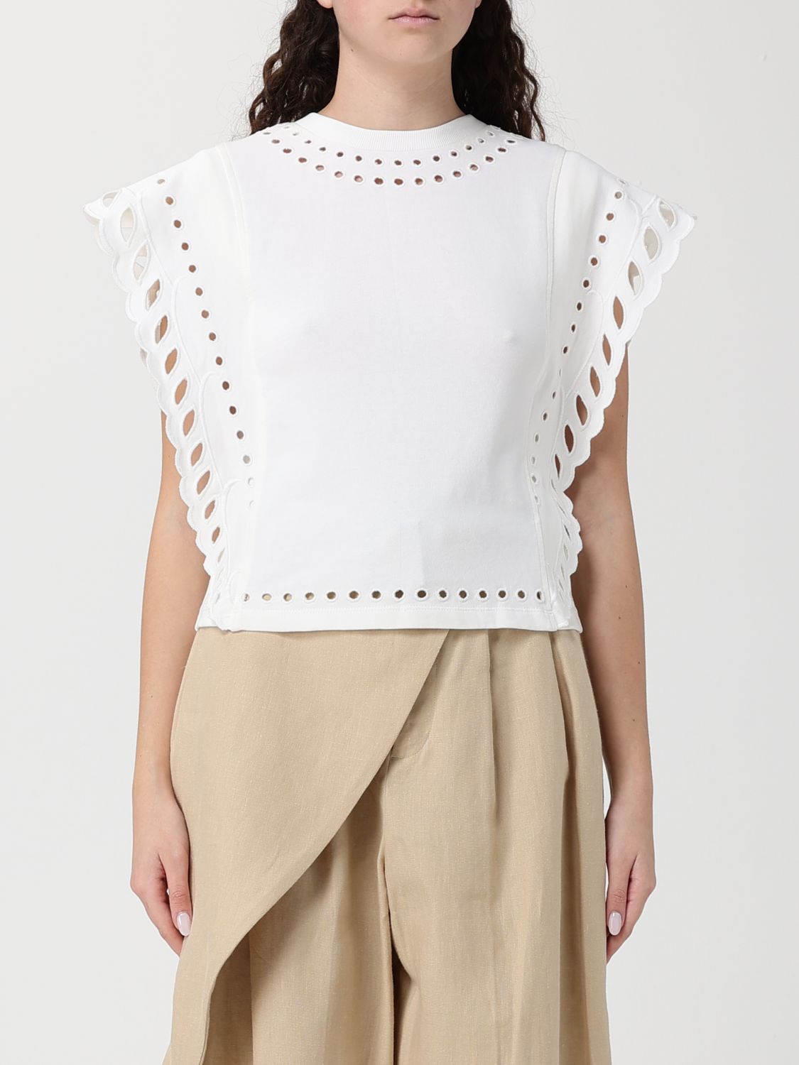 ISABEL MARANT ETOILE Cotton Top　ISABEL MARANT ETOILE コットン トップス ISABEL