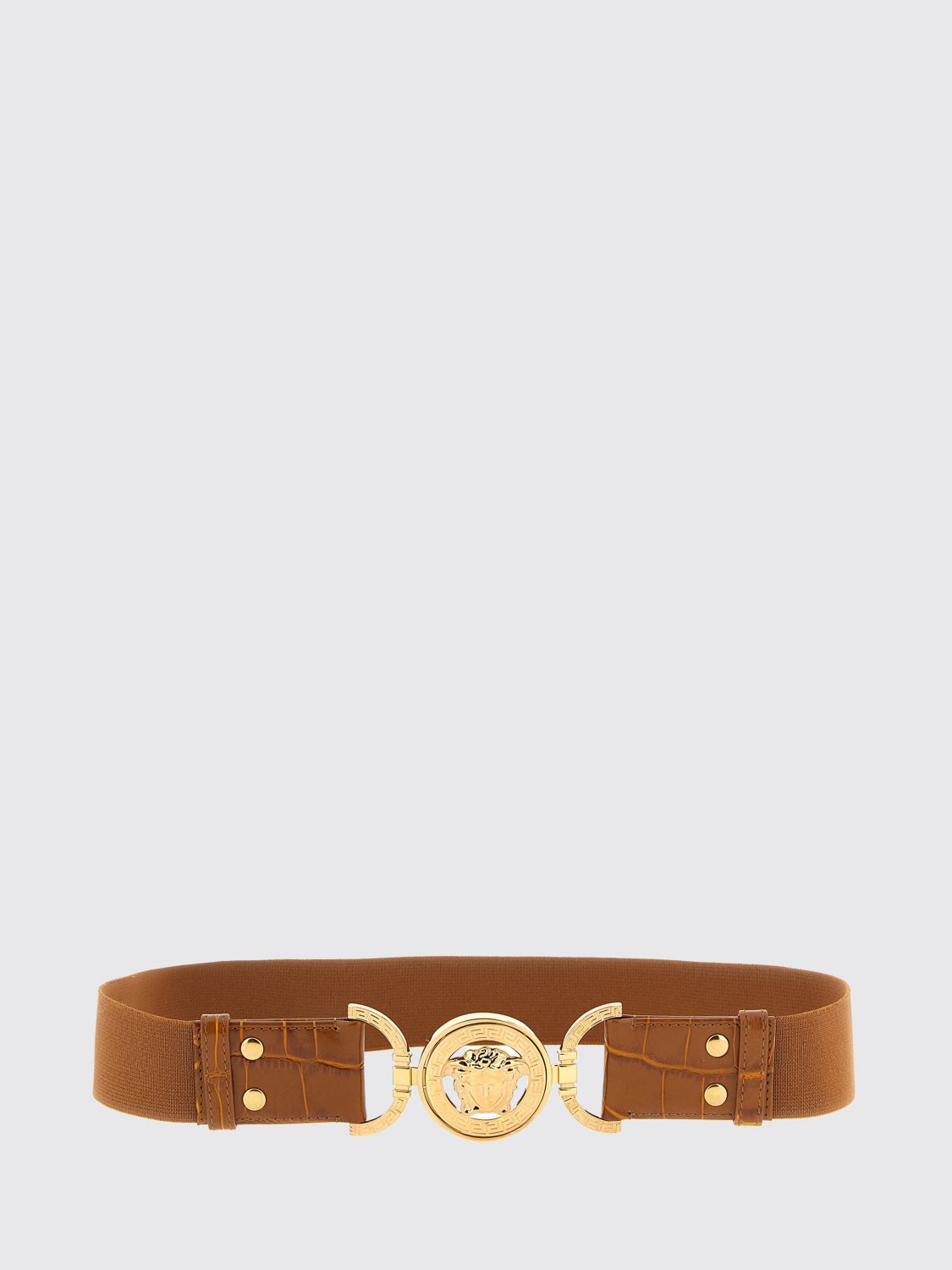 VERSACE VERSACE Belt Woman color Brown　VERSACE ベルト ウーマン カラー ブラウン