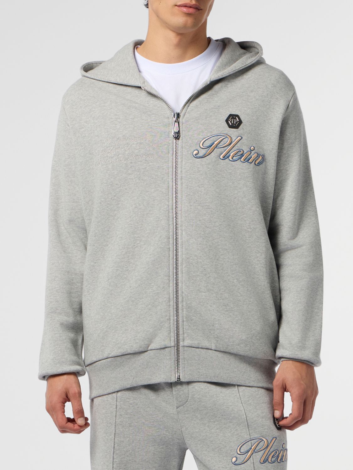 PHILIPP PLEIN Sweatshirt Men color Grey
