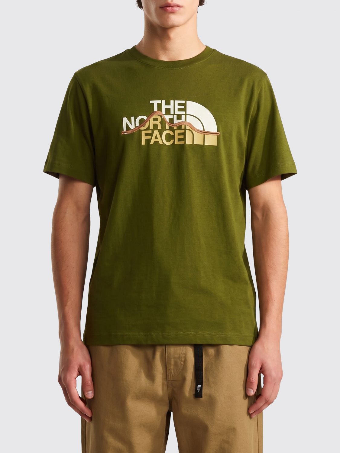 THE NORTH FACE Cotton T-shirt with Logo