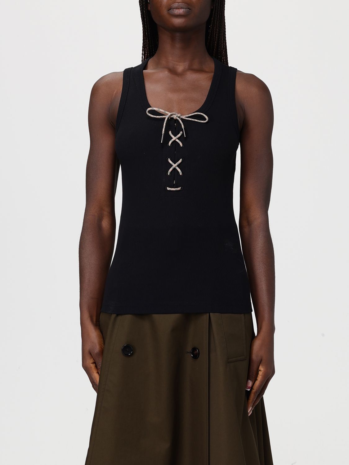 BURBERRY Stretch Cotton Top　BURBERRY ストレッチコットントップ BURBERRY