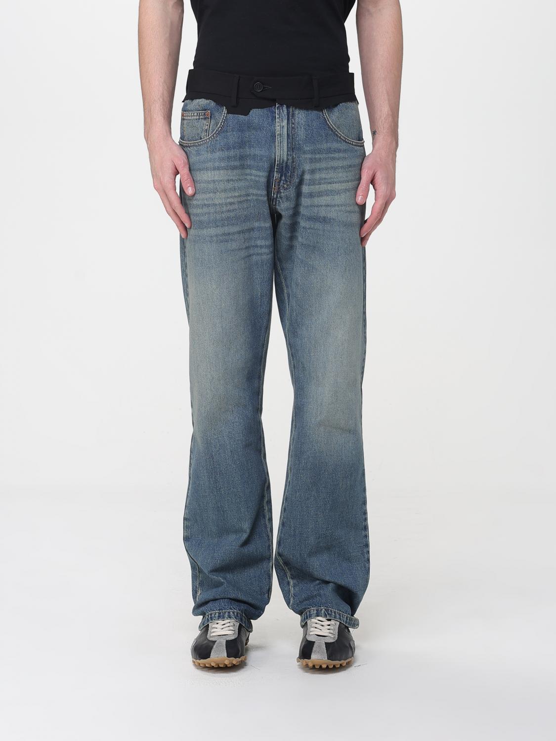 MM6 MAISON MARGIELA Denim Flared Trousers　MM6 MAISON MARGIELA デニム フレアパンツ MM6