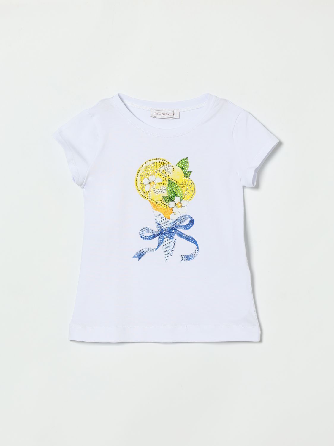 MONNALISA Bedrucktes Baumwoll-T-Shirt