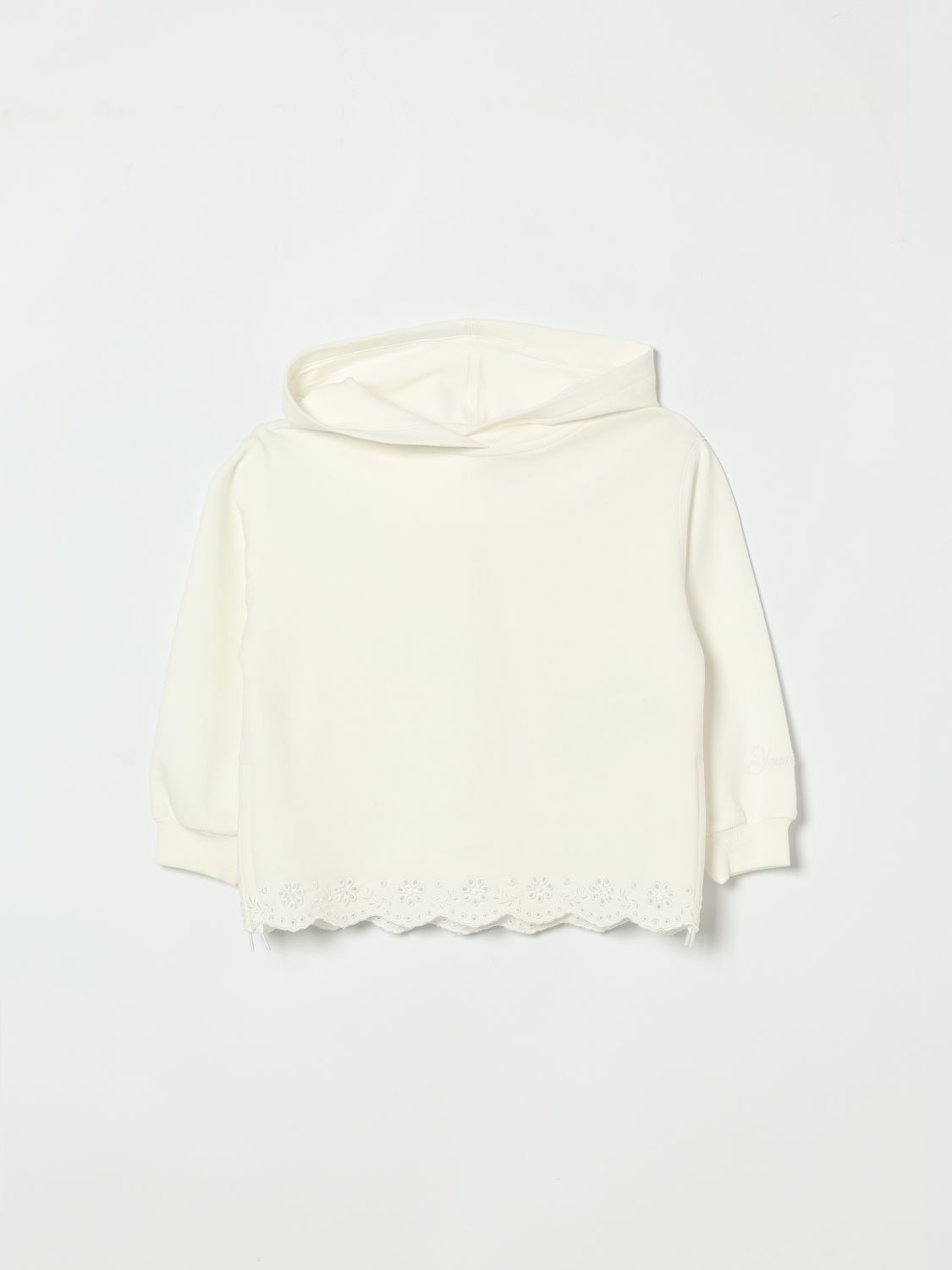 MONNALISA Kapuzenpullover aus Baumwollmischung