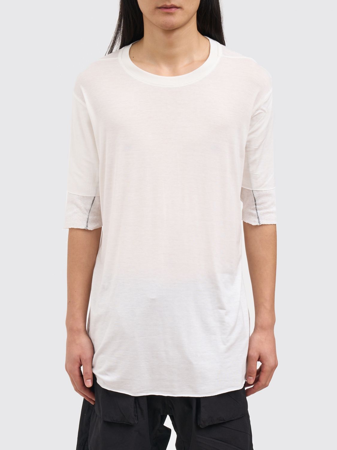 THOM KROM Langes Modal T-Shirt