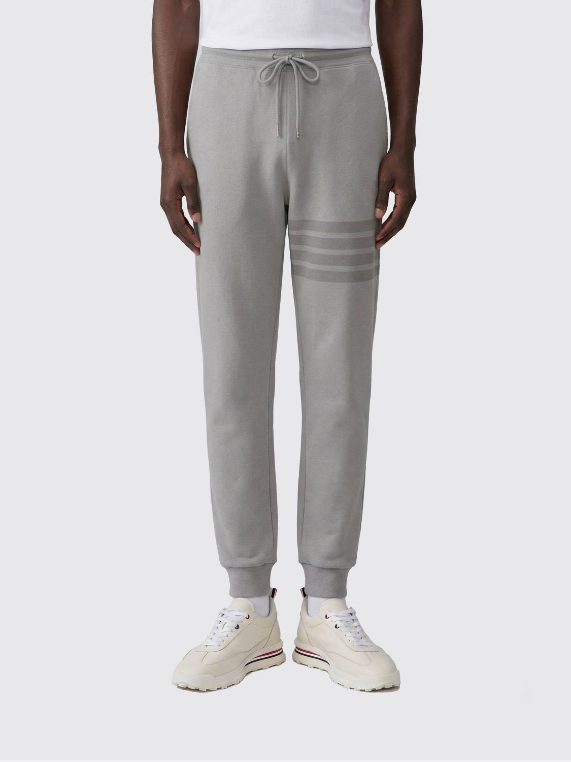 THOM BROWNE Hose Herren Farbe Weiß