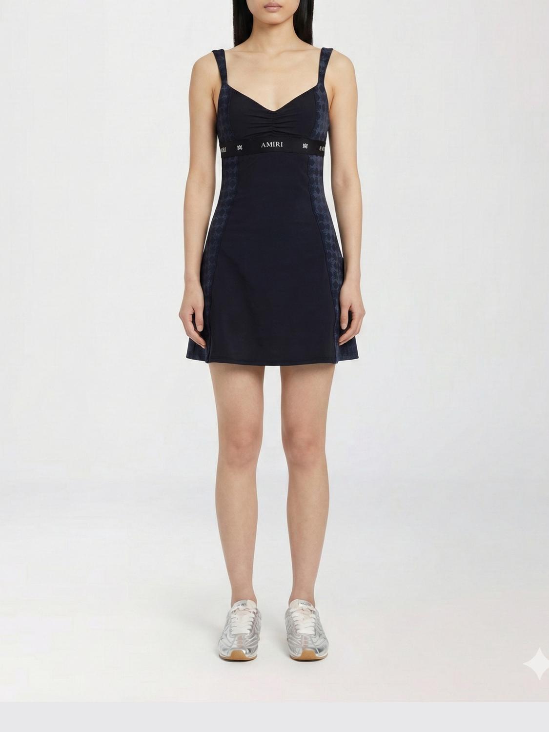 Amiri Dress Woman  In Black