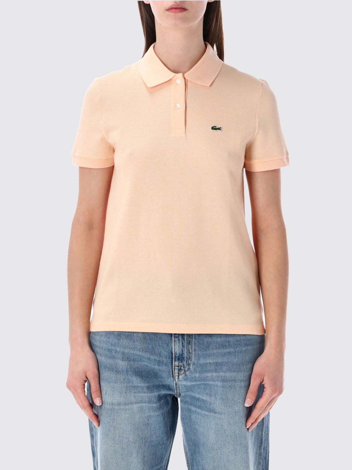 LACOSTE Baumwollpolohemd mit Logo