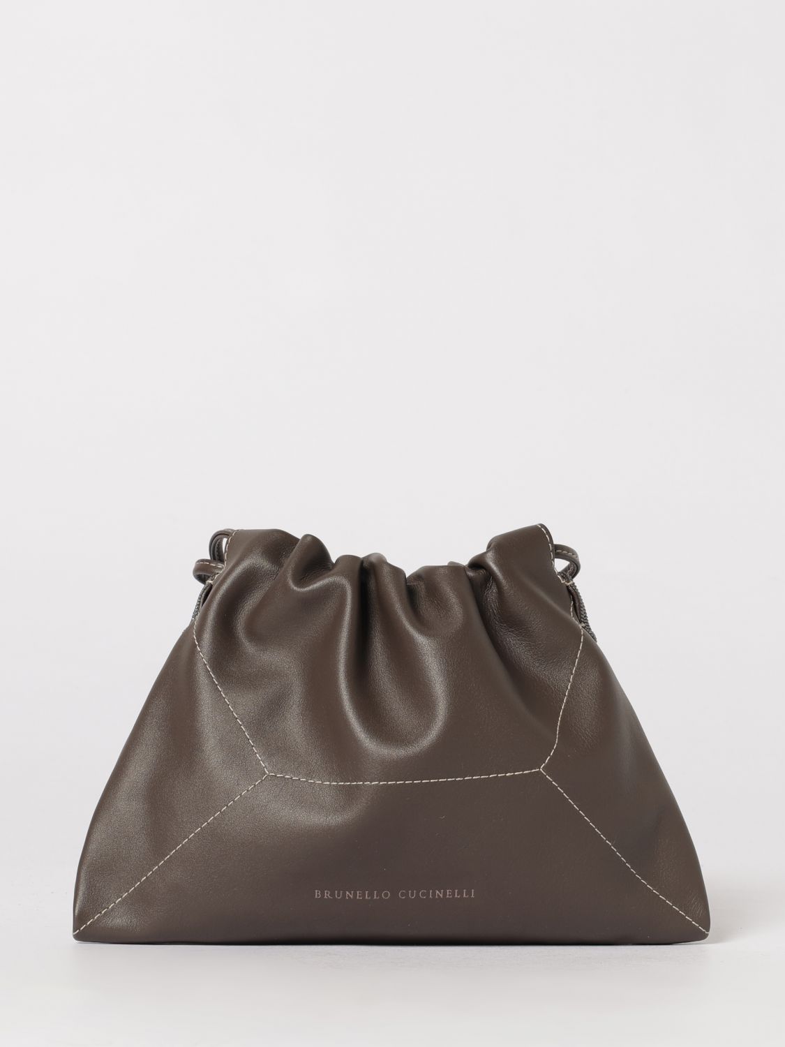 BRUNELLO CUCINELLI BRUNELLO CUCINELLI Smooth Calfskin Bucket Bag　BRUNELLO CUCINELLI スムースカーフスキン バケットバッグ