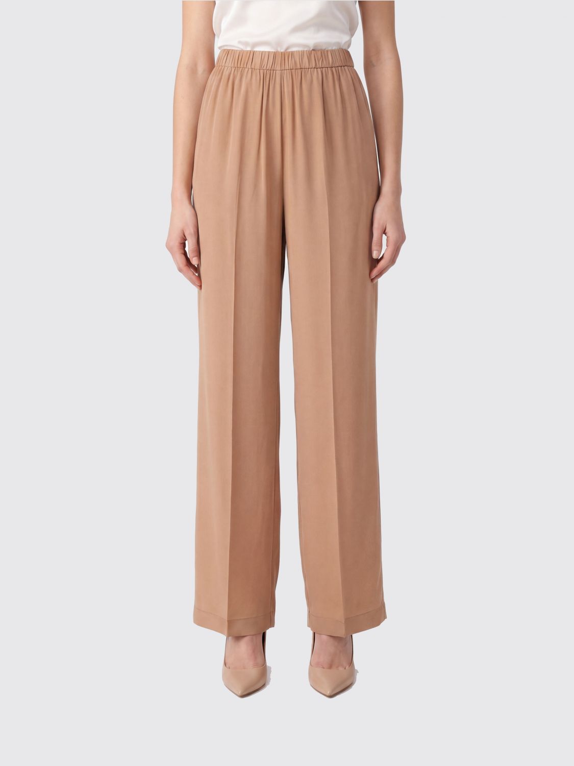SEMICOUTURE Pants Woman color Pink