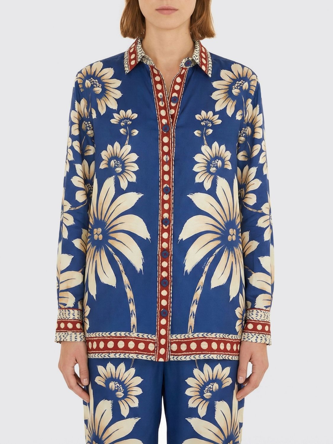 Camicia FARM RIO Donna colore Blue