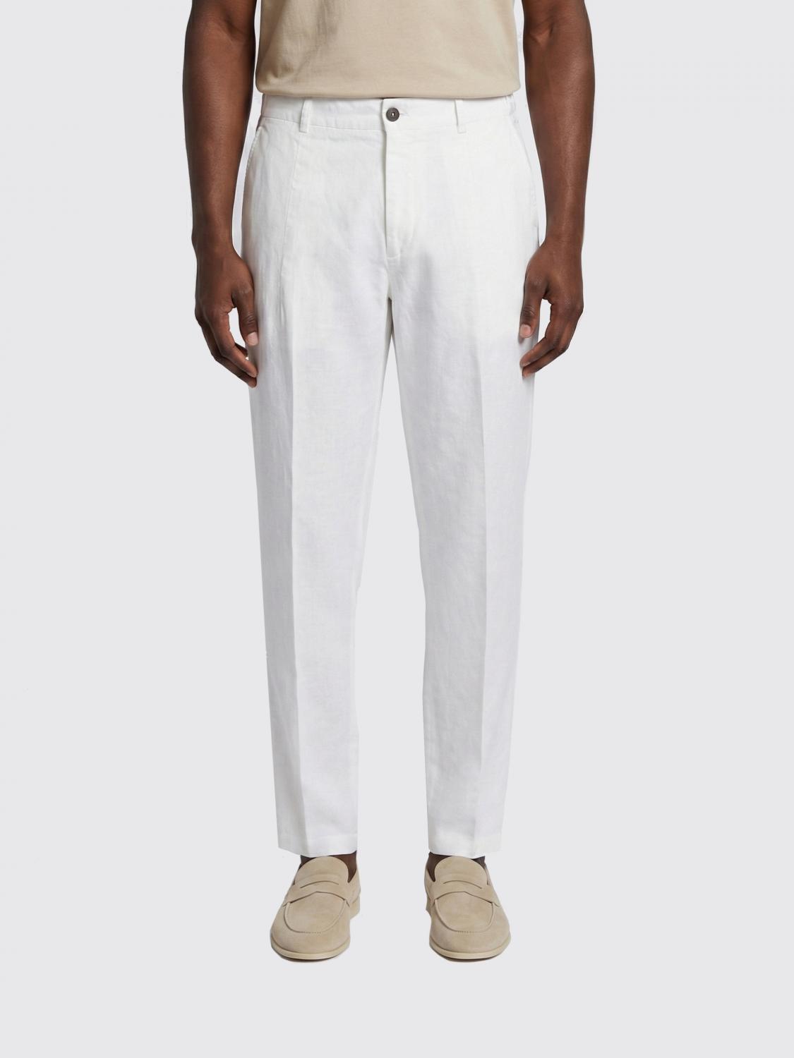 ELEVENTY Chino-Hose aus Leinenmischung