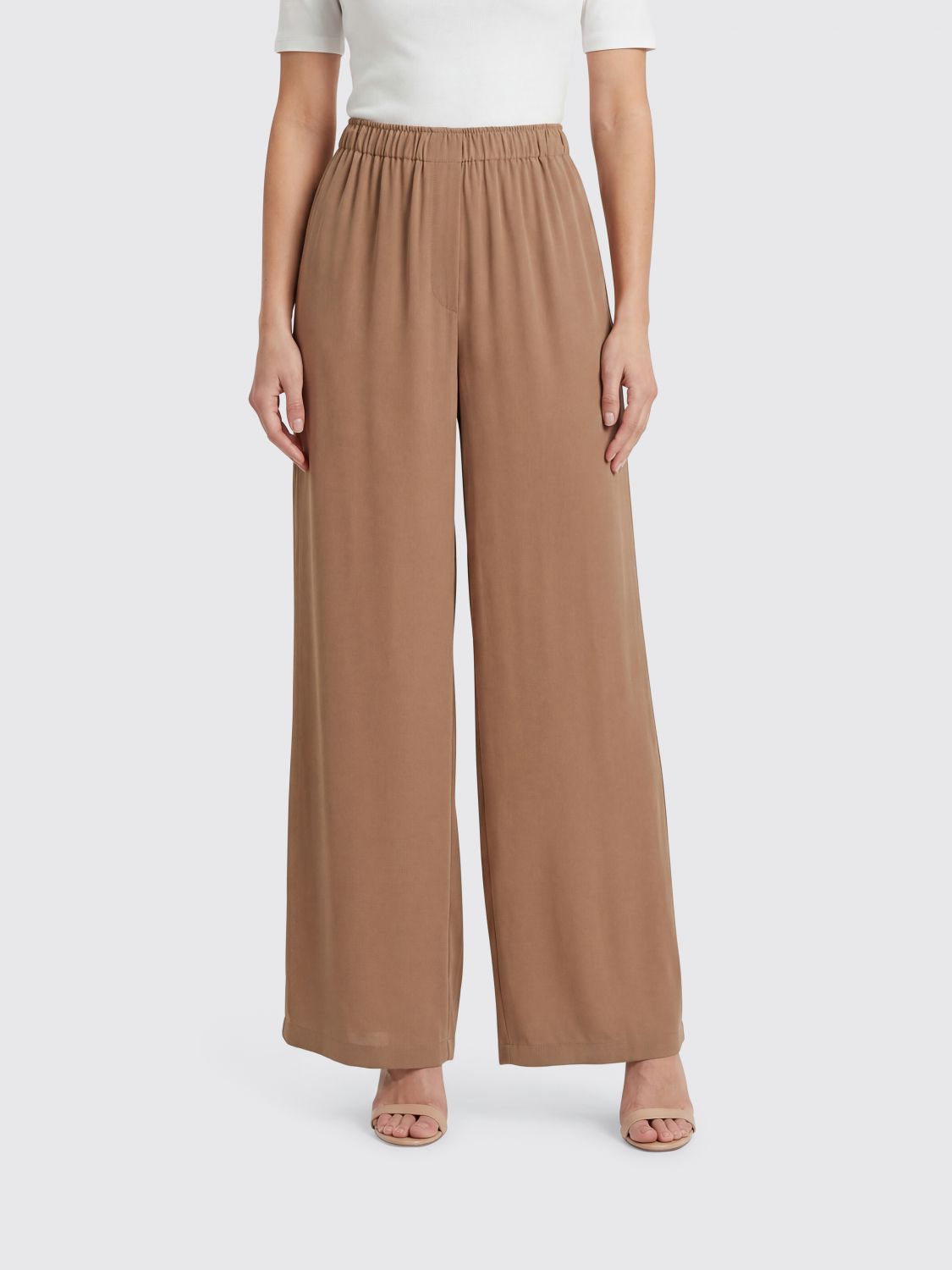 FEDERICA TOSI Palazzo-Hose aus Crêpe