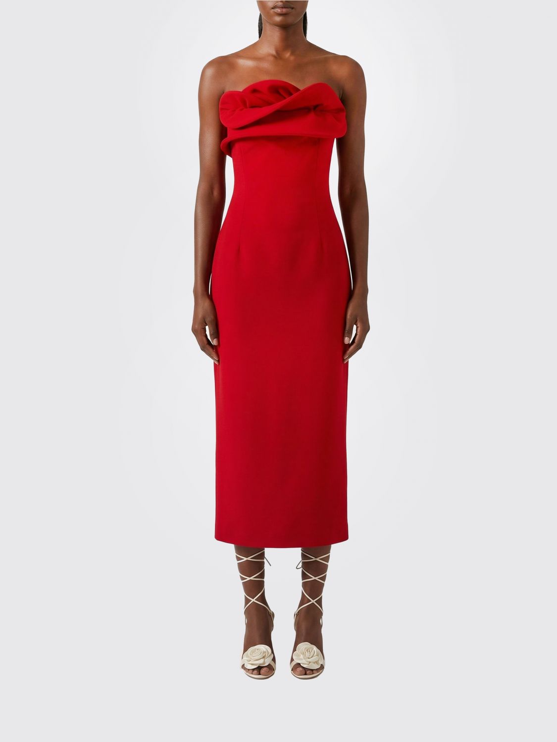 MAGDA BUTRYM Wool Blend Midi Dress　MAGDA BUTRYM ウールブレンド ミディドレス MAGDA