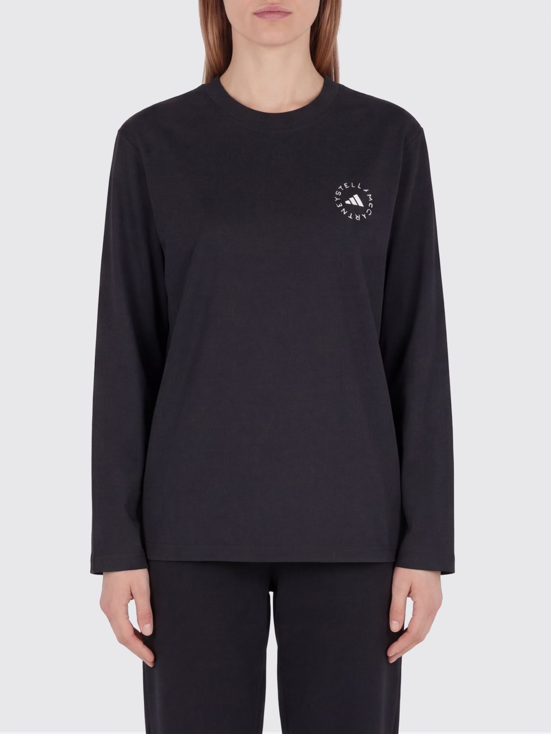 Stella McCartney ADIDAS BY STELLA MCCARTNEY Cotton Blend T-Shirt　ADIDAS BY STELLA MCCARTNEY コットン ブレンド T シャツ