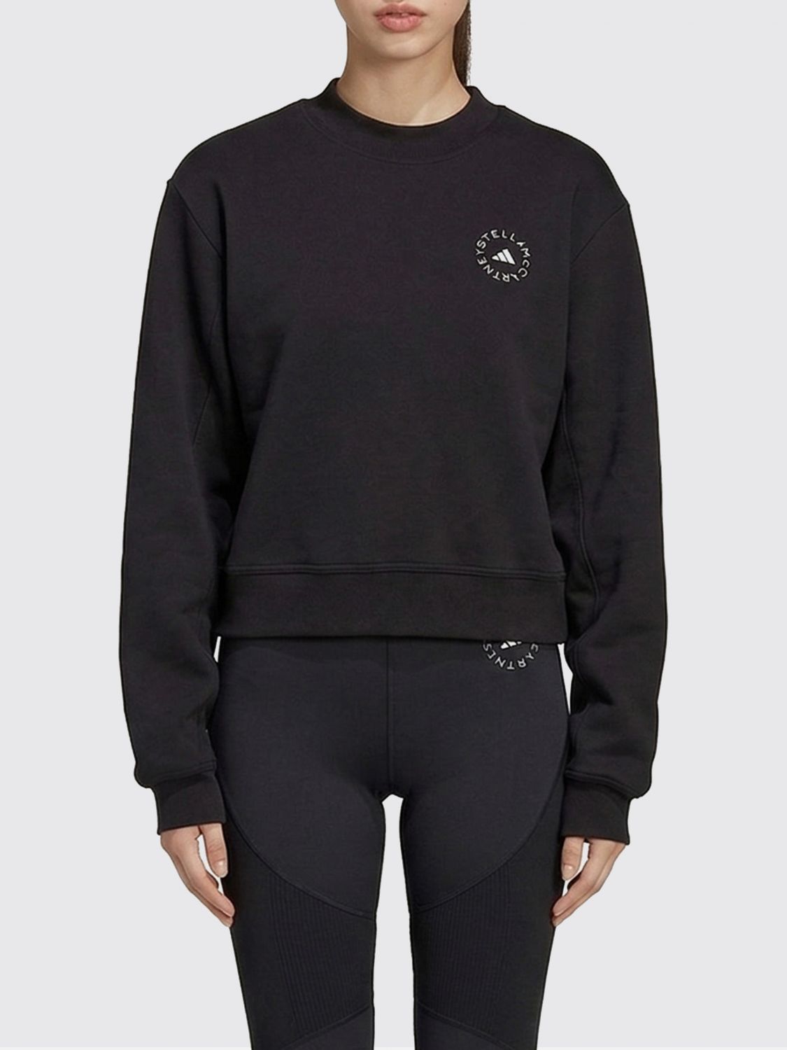 Stella McCartney ADIDAS BY STELLA MCCARTNEY Organic Cotton Sweatshirt　ADIDAS BY STELLA MCCARTNEY オーガニックコットン スウェットシャツ