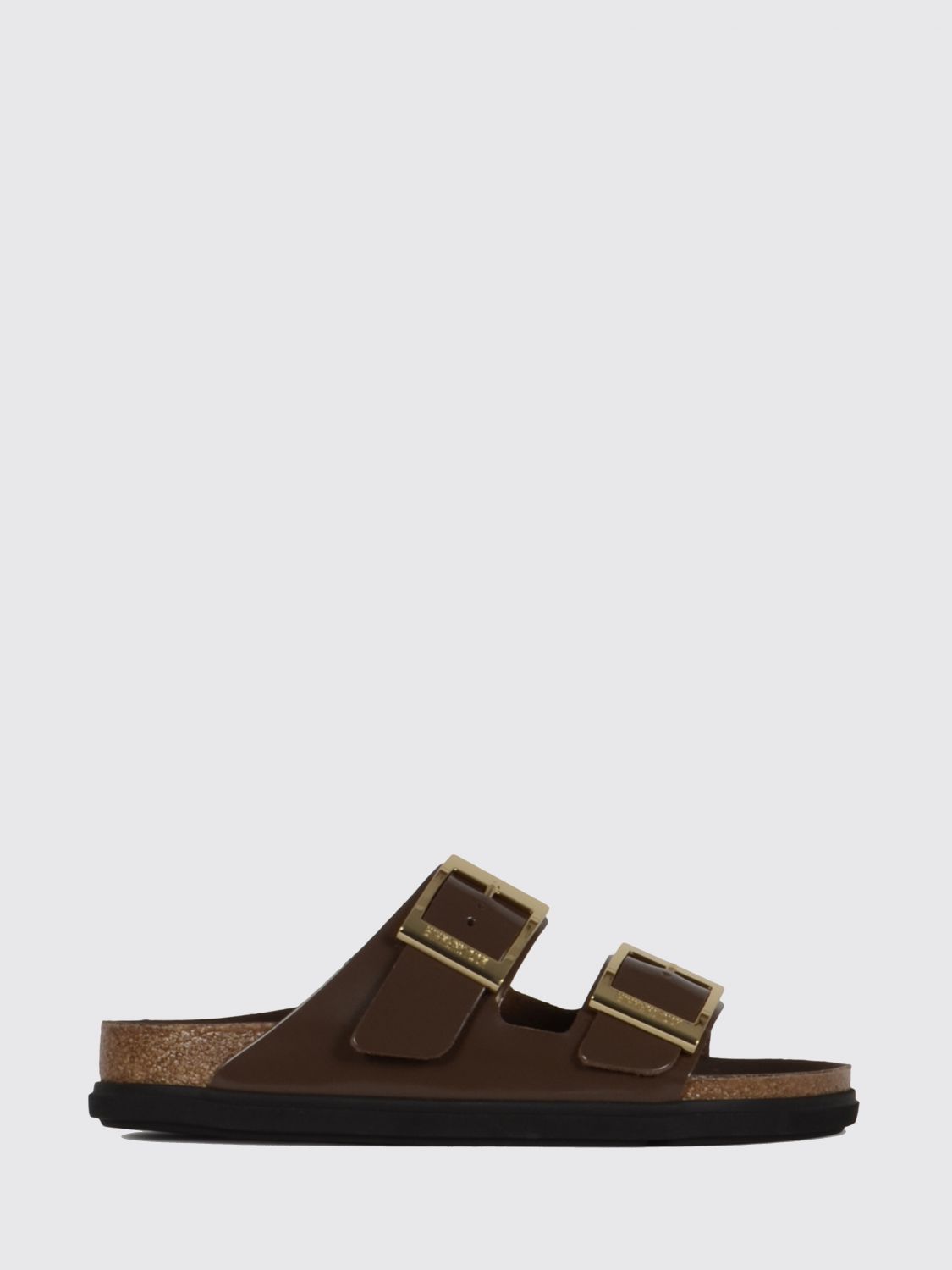 Sandalo Arizona Arizona Droplet Buckle Birkenstock in pelle spazzolata