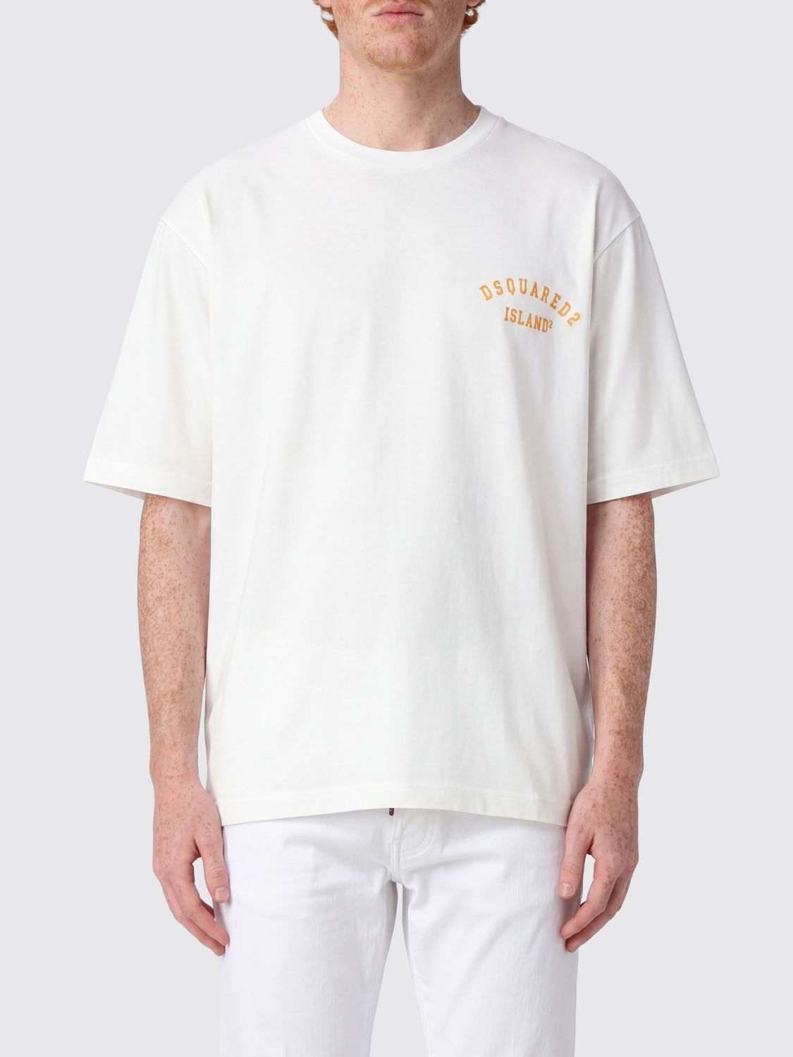 DSQUARED2 T-Shirt Uomo colore Bianco