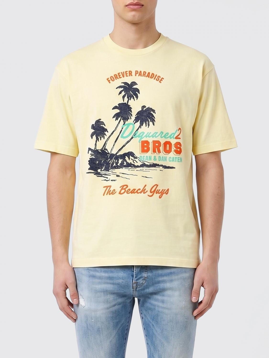 DSQUARED2 Baumwoll-T-Shirt mit Logo