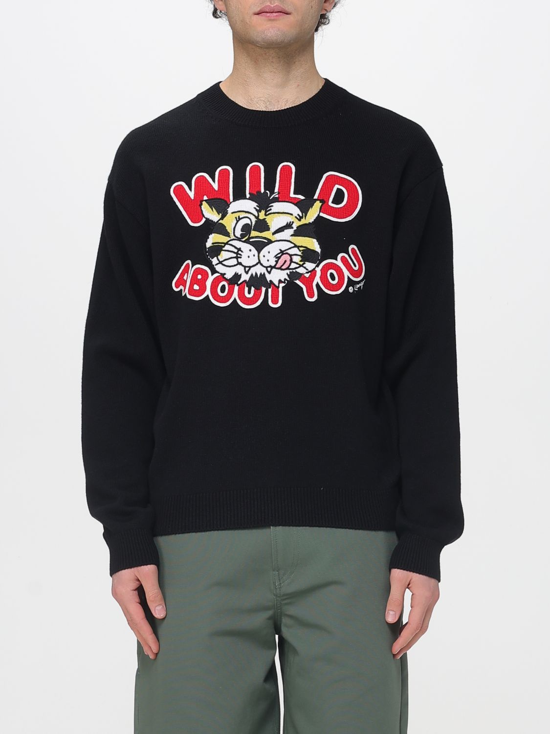 KENZO Wild About You Wool and Cotton Knit