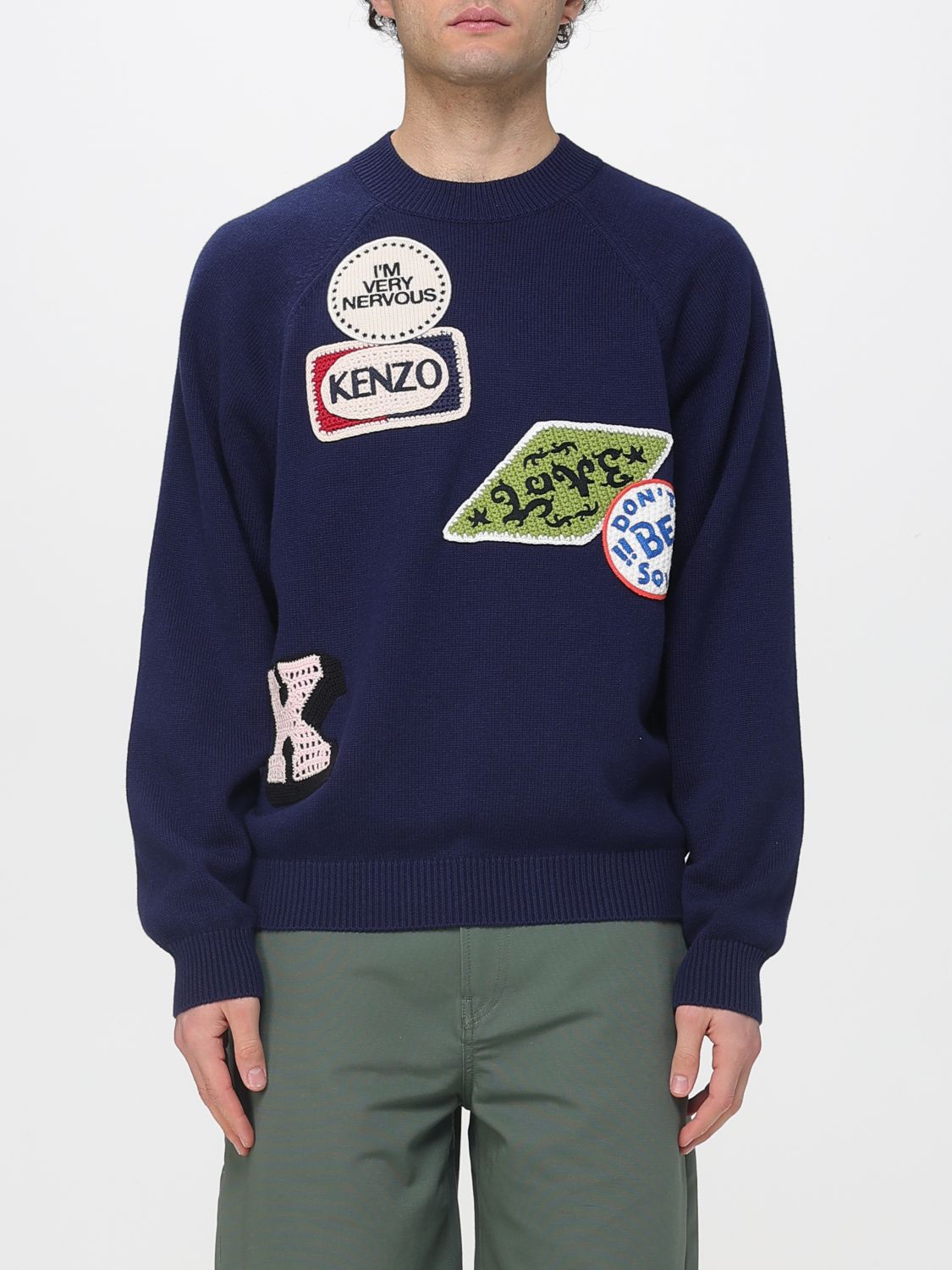 Maglia KENZO Uomo colore Blue
