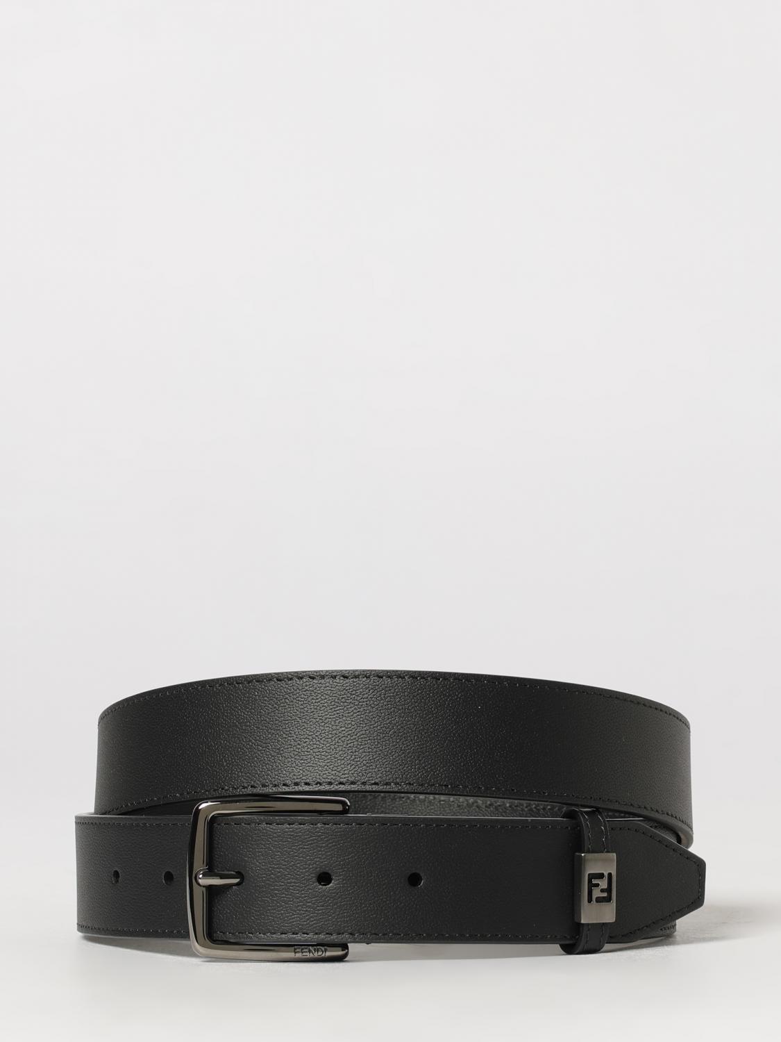 FENDI Cintura FF in pelle