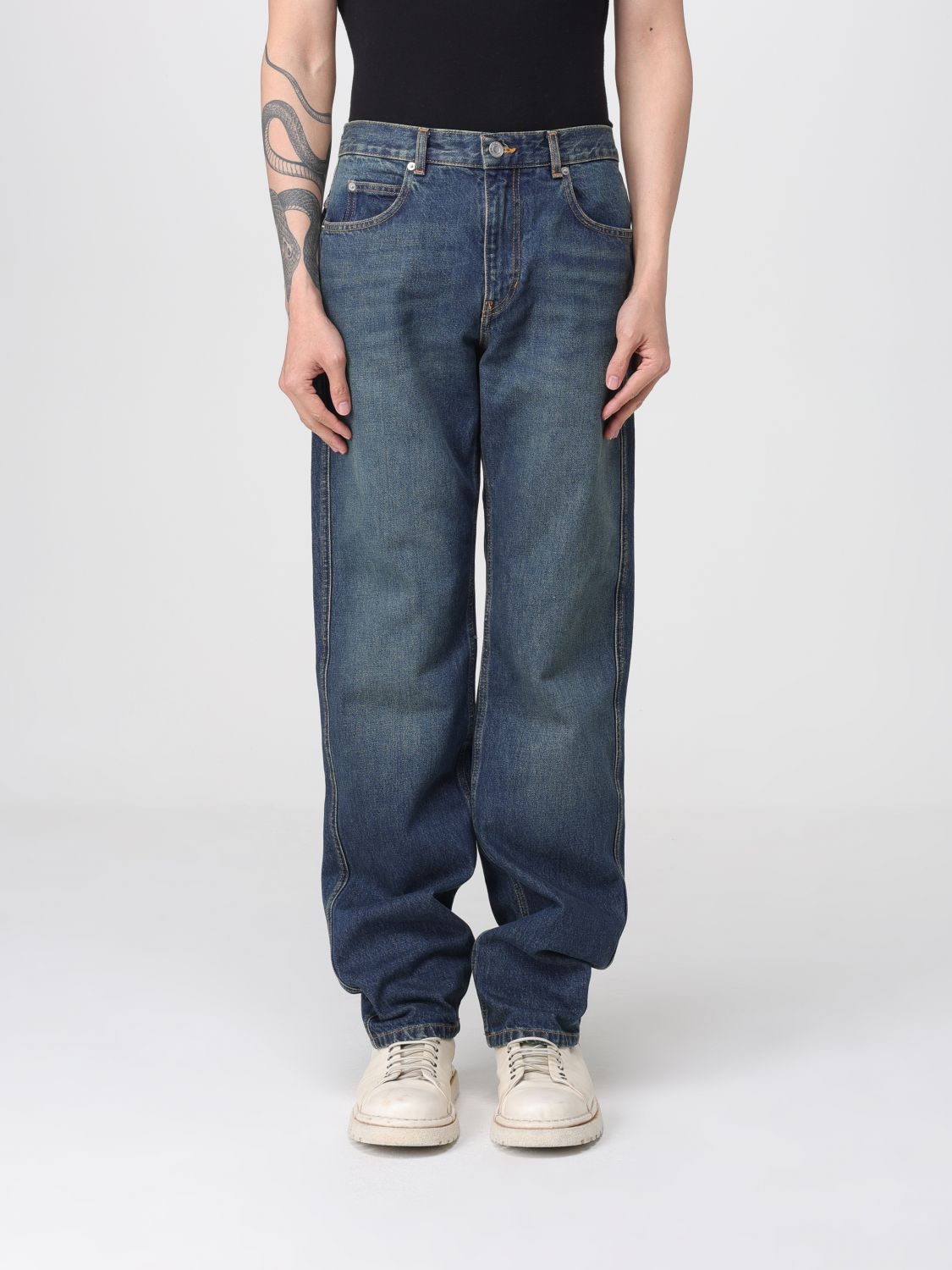 Isabel Marant ISABEL MARANT Jeans Men color Blue　イザベルマラン ジーンズ メンズ カラー ブルー