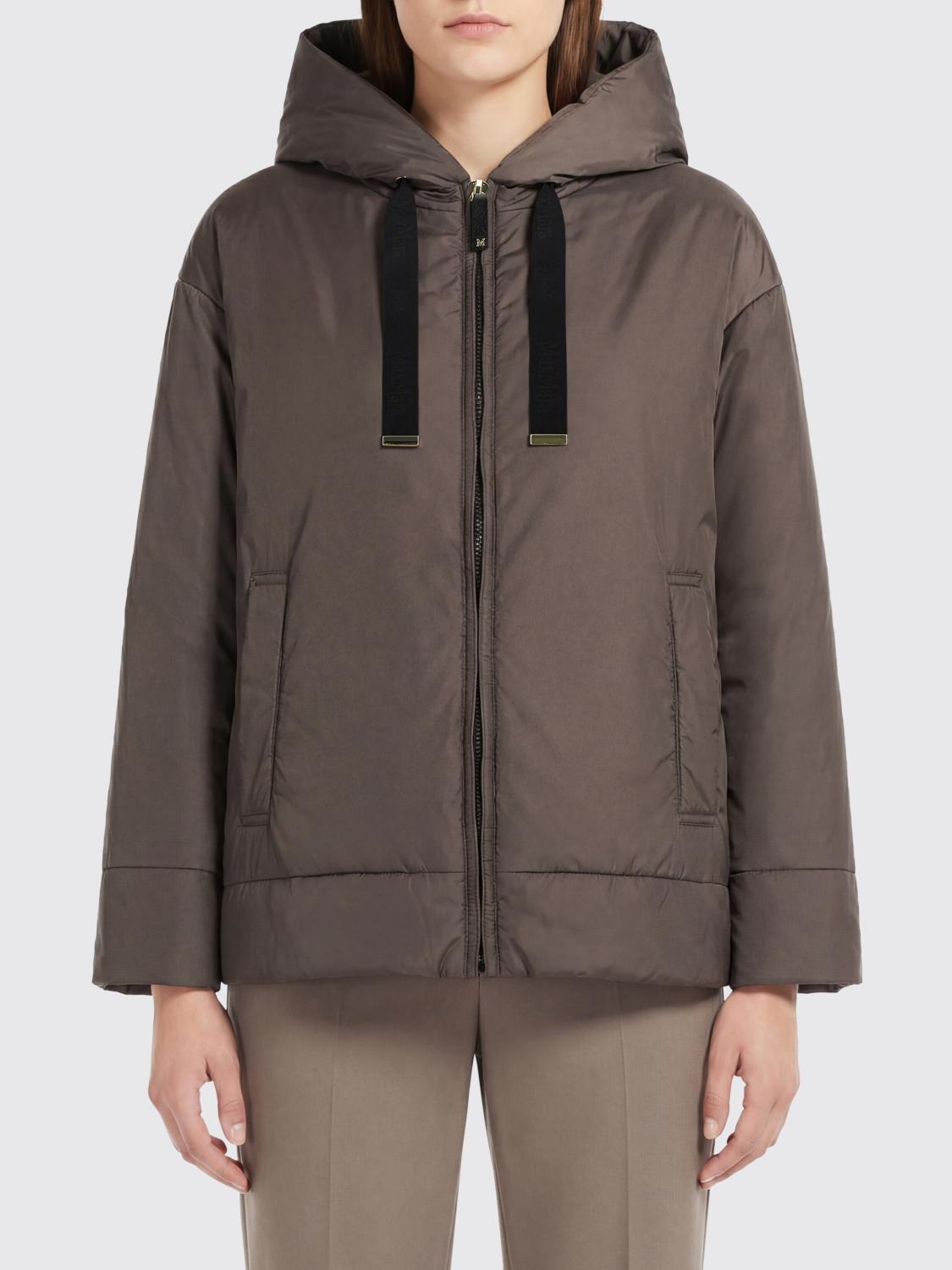 MAX MARA THE CUBE Polyester Hooded Puffer Jacket