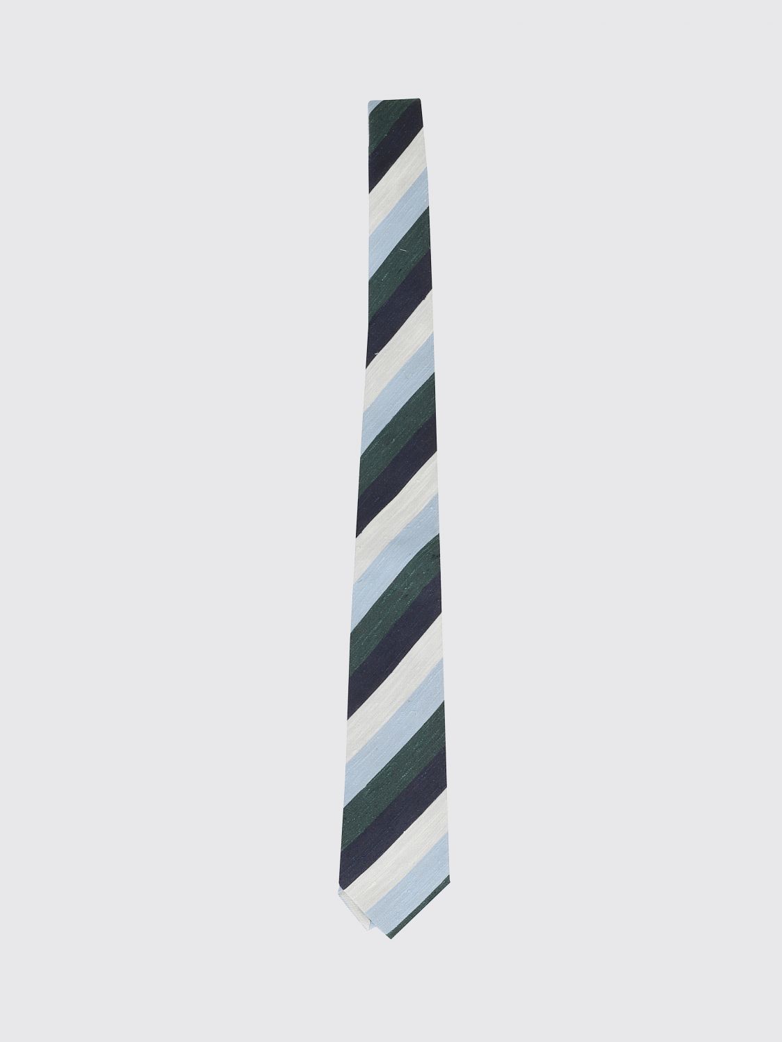 TAGLIATORE Striped Silk Tie　CUTTER ストライプ シルクネクタイ TAGLIATORE