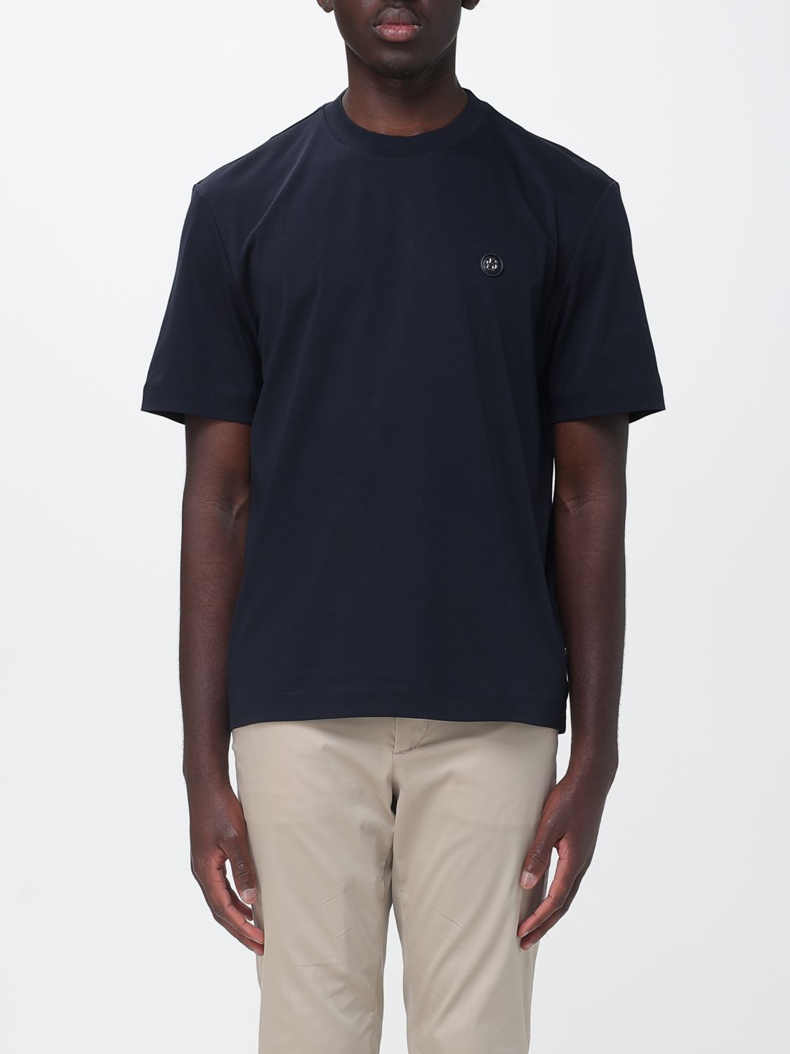 BOSS Basic Baumwoll T-Shirt