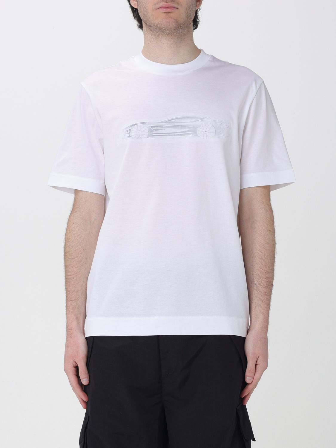 BOSS Baumwoll T-Shirt mit Logo