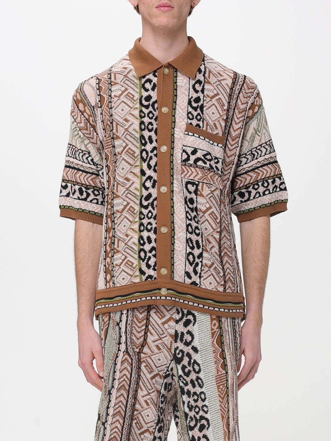 Camicia LANEUS Uomo colore Marrone