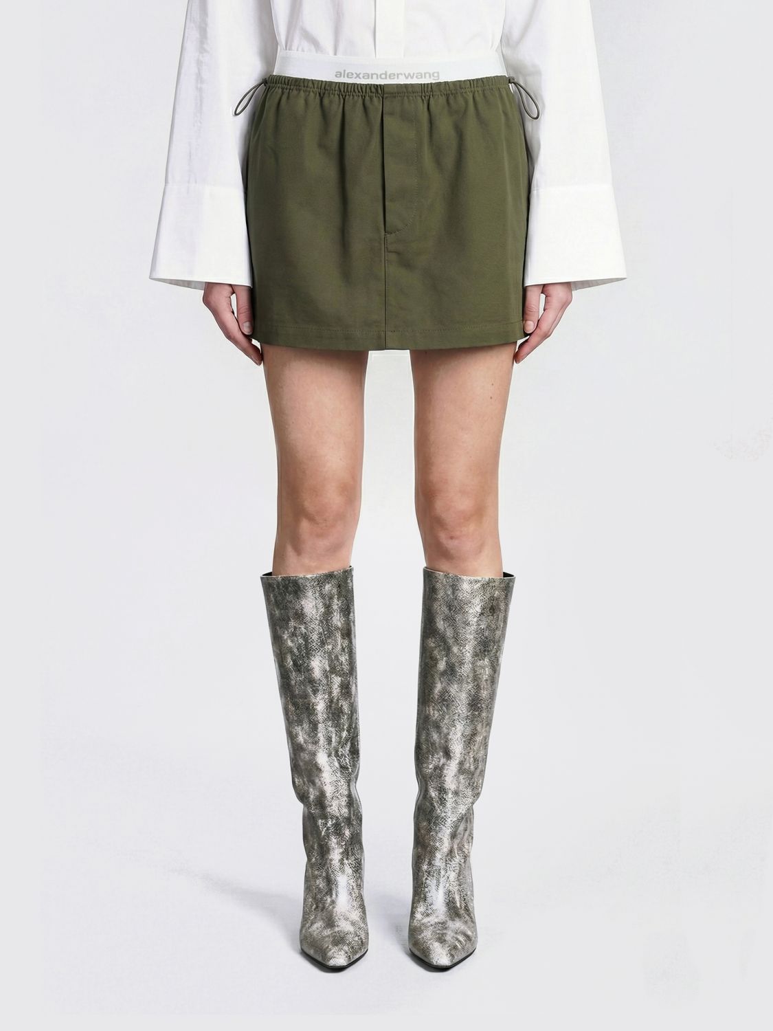 Gonna ALEXANDER WANG Donna colore Verde