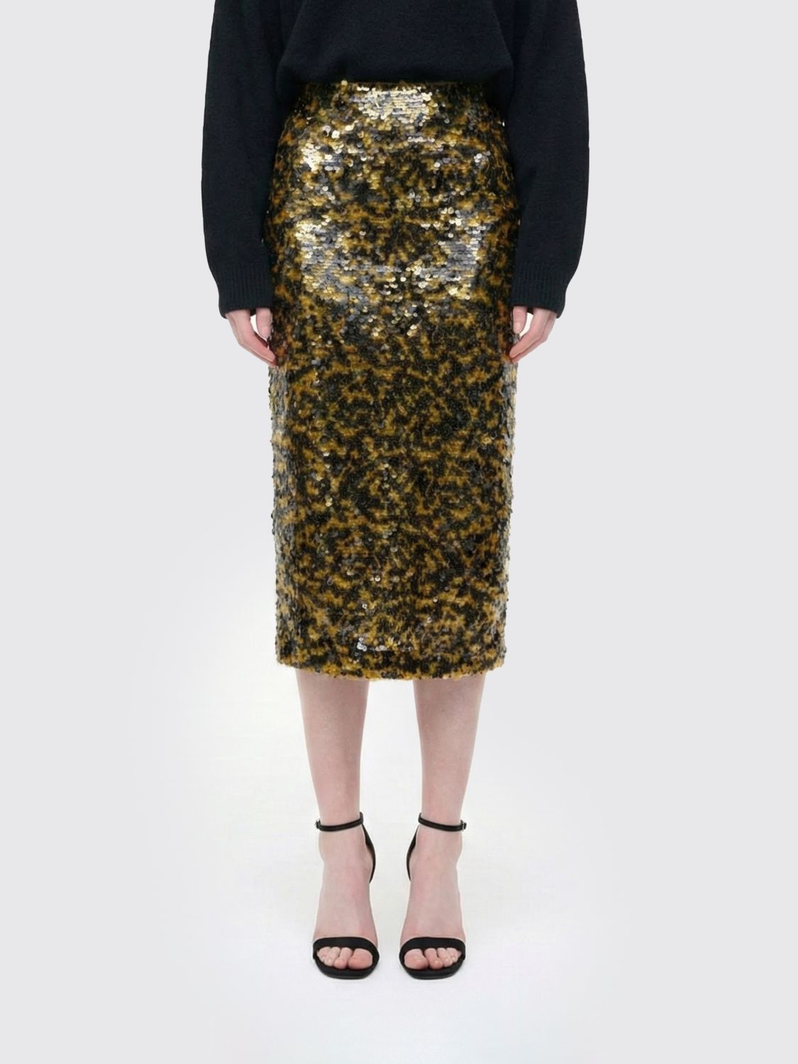 Gonna STAUD Donna colore Giallo