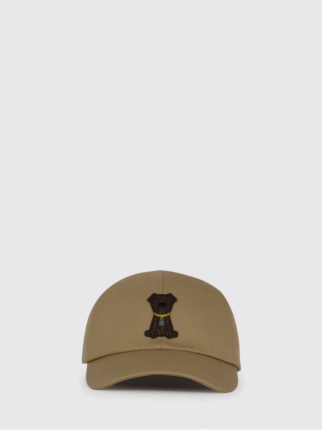 FENDI Cappello in twill di cotone con patch
