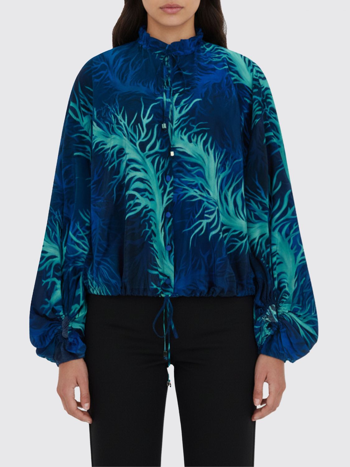 Top F. R.S FOR RESTLESS SLEEPERS Donna colore Blue