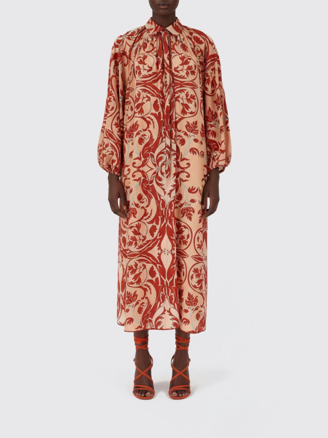 F.r.s For Restless Sleepers F. R.S FOR RESTLESS SLEEPERS Silk Chemisier Dress F. R.S. For Restless Sleepers