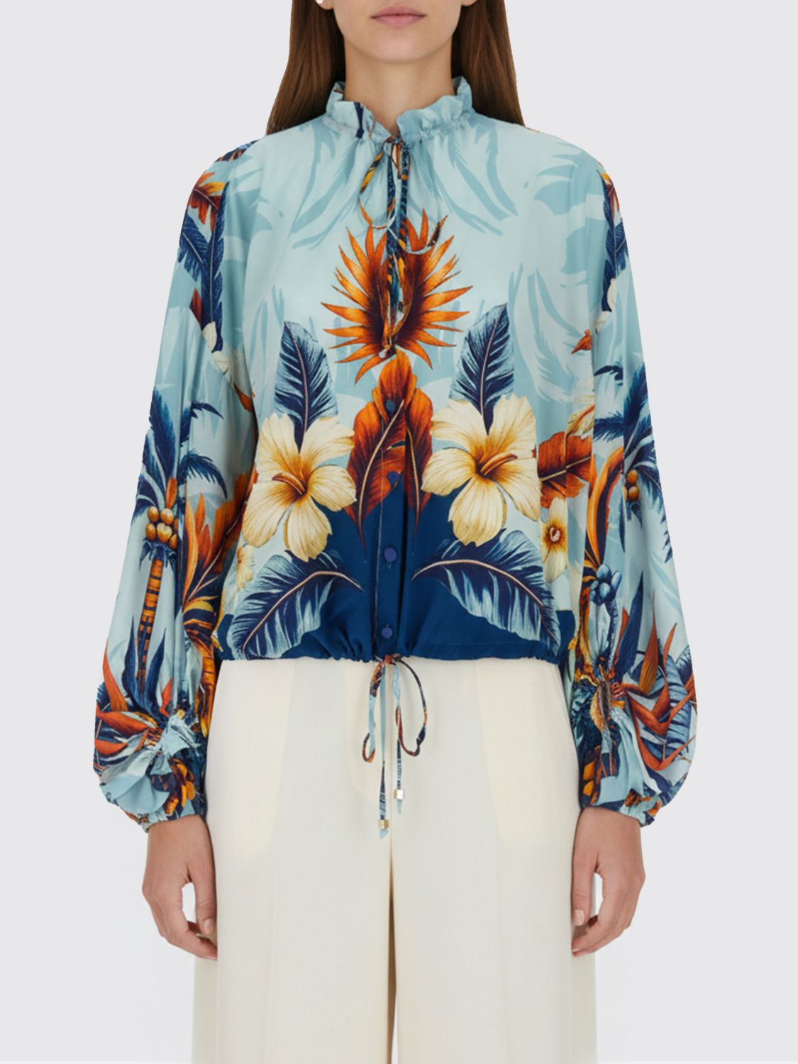 Top F. R.S FOR RESTLESS SLEEPERS Donna colore Blue