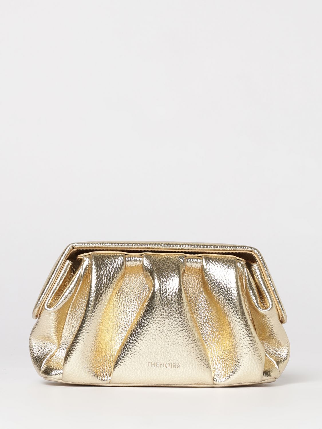 THEMOIRÈ Clutch aus laminiertem veganem Leder