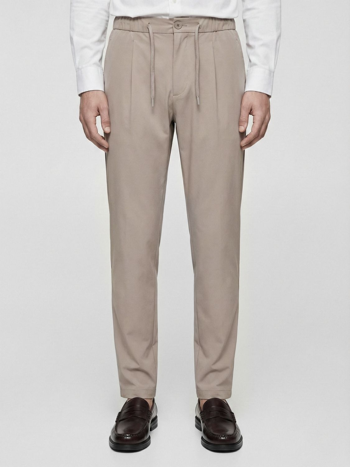 HERNO HERNO Pants Men color Dove Grey　ヘルノ パンツ メンズ カラー ドーブグレー