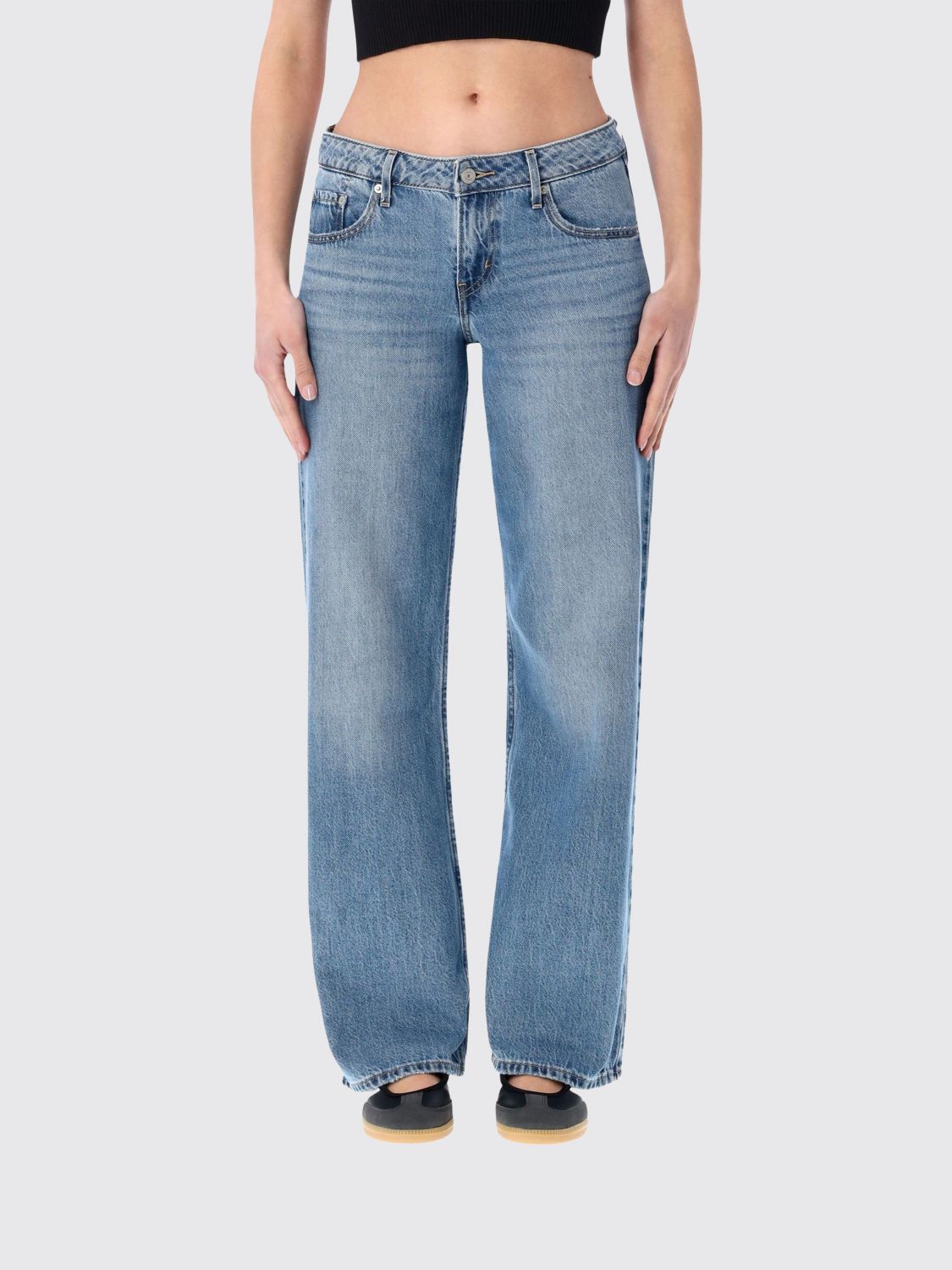 Levi's Good Grades Low Loose Jeans Blue 27 Women 3