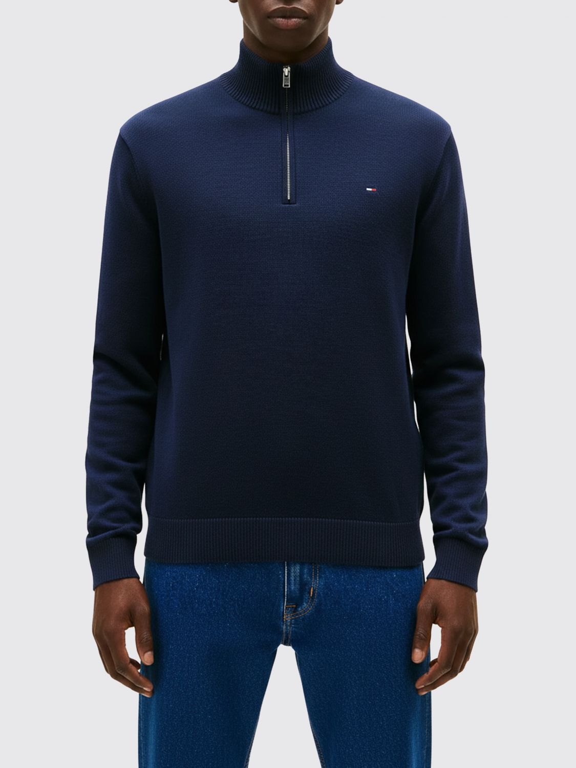 Sweater Tommy Jeans Men Color Navy