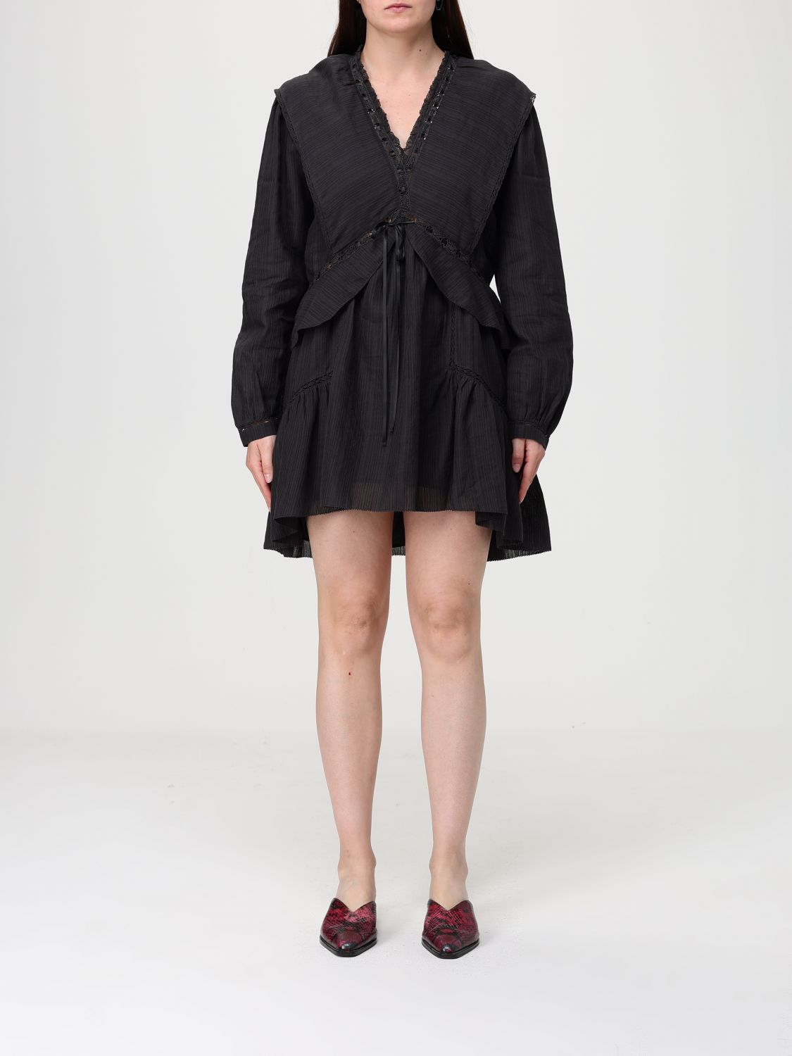 ISABEL MARANT ETOILE Cotton and Linen Damya Dress　ISABEL MARANT ETOILE コットン&リネン ダムヤドレス ISABEL