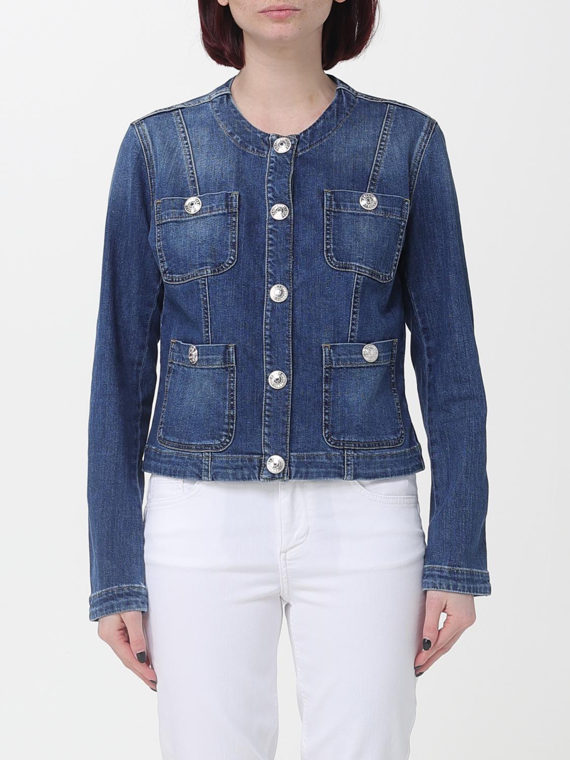 Liu Jo Γυναικών Μπλε Jacket Woman Color